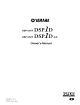 Yamaha DSP1D Manual do proprietário