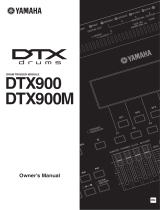 Yamaha DTX900M Manual do proprietário