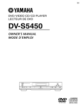 Yamaha DVS5450 Manual do proprietário
