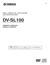 Yamaha DV-SL100 Manual do usuário