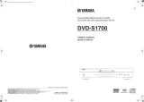 Yamaha DVD-S1700B Manual do usuário