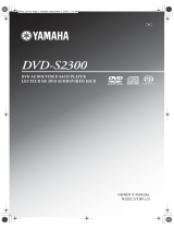 Yamaha DVD-S2300 Manual do usuário
