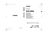 Yamaha DVD-S663 Manual do proprietário