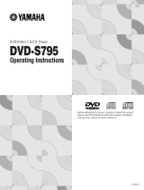 Yamaha DVD-S795 Manual do proprietário