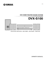 Yamaha AVXS100 Manual do usuário