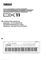 Yamaha DX11 Manual do proprietário