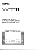 Yamaha WT11 Manual do proprietário