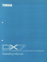 Yamaha DX7 Manual do proprietário