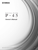 Yamaha P45B Manual do usuário