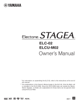 Yamaha ELC-02 Manual do proprietário