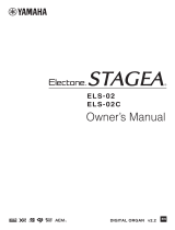 Yamaha ELS-02 Manual do proprietário