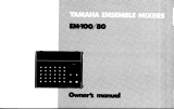 Yamaha EM-100 EM-80 Manual do proprietário