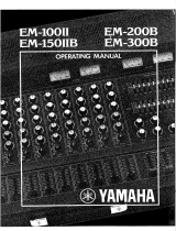 Yamaha EM-150IIB Manual do proprietário