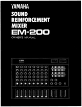 Yamaha EM-200 Manual do proprietário