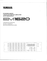 Yamaha EM1620 Manual do proprietário
