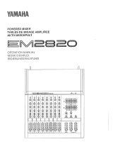 Yamaha EM2820 Manual do proprietário