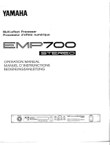 Yamaha EMP700 Manual do proprietário
