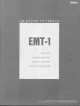 Yamaha EMT-1 Manual do proprietário