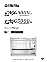 Yamaha EMX 5000-20 Manual do usuário