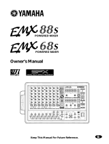 Yamaha EMX88S EMX68S Manual do usuário