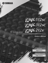 Yamaha EMX 512 Manual do proprietário