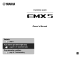 Yamaha EMX5 Manual do proprietário