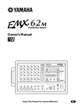Yamaha EMX62M Manual do proprietário