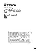 Yamaha EMX660 Manual do usuário