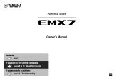 Yamaha EMX7 Manual do proprietário