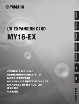Yamaha MY16-EX Manual do usuário