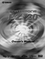 Yamaha Portatone EZ-J23 Manual do usuário
