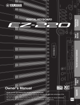 Yamaha EZ-220 Page Turner Manual do proprietário