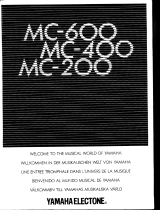 Yamaha MC-600 Manual do proprietário