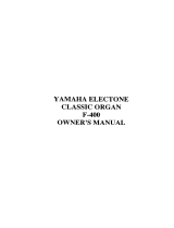 Yamaha F-400 Manual do proprietário