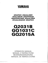 Yamaha GQ2015A Manual do usuário
