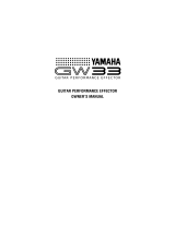 Yamaha GW33 Manual do proprietário