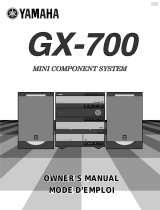 Yamaha GX700 Manual do usuário