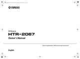 Yamaha HTR-2067 Manual do proprietário