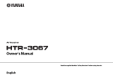Yamaha HTR-3067 Manual do proprietário