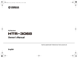 Yamaha HTR-3068 Manual do proprietário