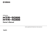 Yamaha HTR-4066 Manual do proprietário