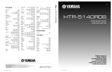 Yamaha HTR-5140RDS Manual do usuário