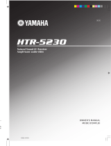 Yamaha HTR-5230 Manual do usuário