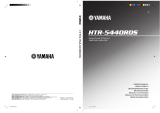 Yamaha HTR-5440RDS Manual do usuário