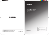 Yamaha HTR-5490 Manual do usuário