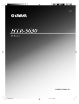 Yamaha HTR-5630 Manual do usuário