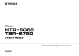 Yamaha TSR-6750 Manual do proprietário