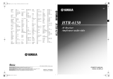 Yamaha HTR-6150 Manual do proprietário