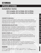Yamaha IF2115/64(W) Manual do usuário