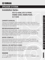 Yamaha IF3115 Manual do proprietário